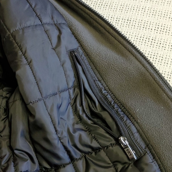 Weatherproof Double Lined Zip Fleece Pockets Collared Adjust Sleeves Sz M Jacket - Picture 12 of 14
